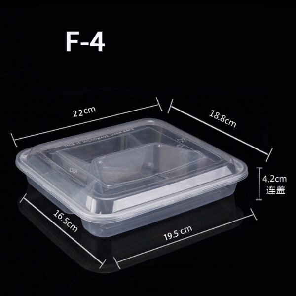 Compartment Containers with Lids