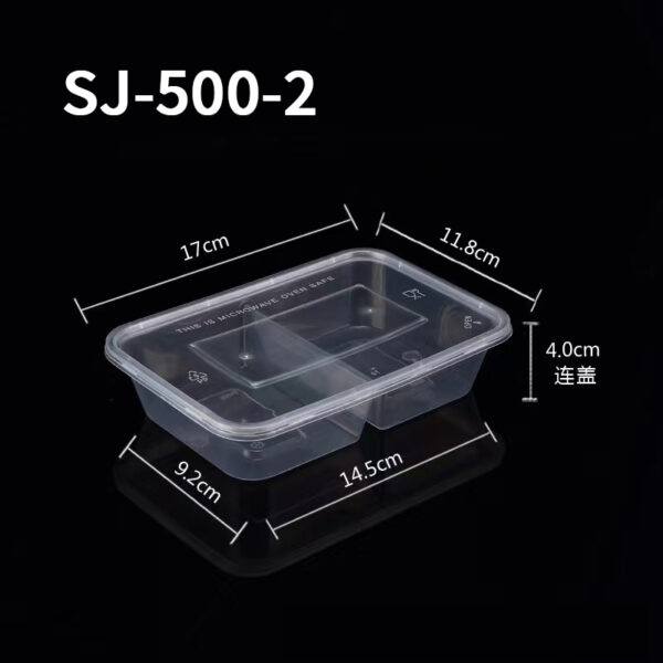 Compartment Containers (Flat Lids)
