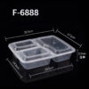 Compartment Containers with Lids
