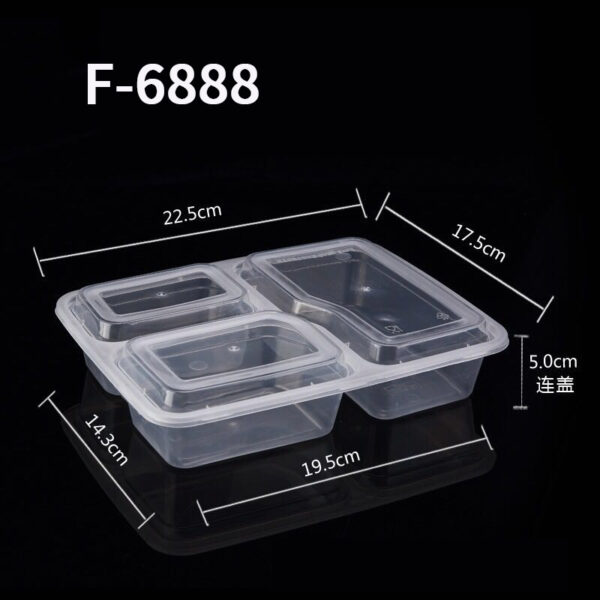 Compartment Containers with Lids