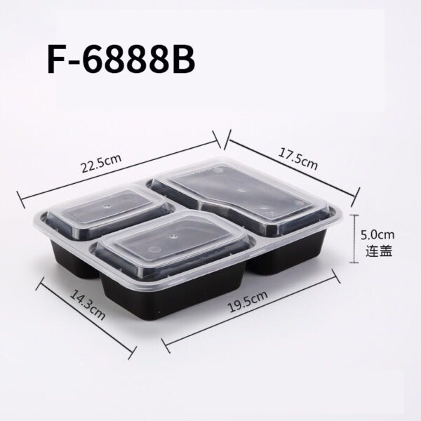 Compartment Containers with Lids