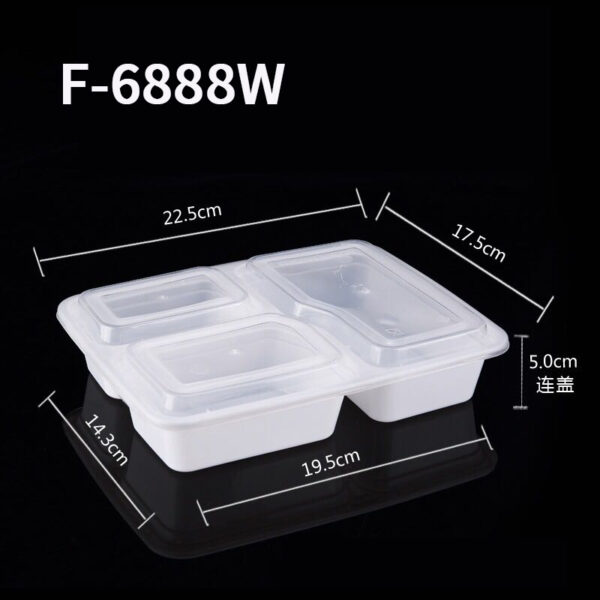 Compartment Containers with Lids
