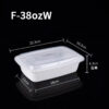 Rectangular Containers with Dome Lids