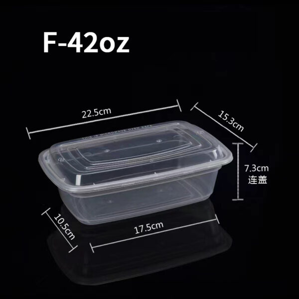 Rectangular Containers with Dome Lids