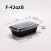 Rectangular Containers with Dome Lids
