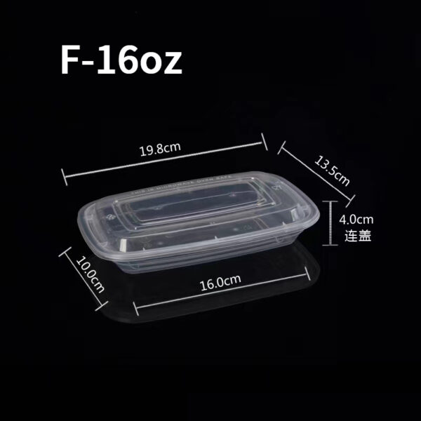 Rectangular Containers with Dome Lids
