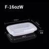 Rectangular Containers with Dome Lids