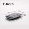 Rectangular Containers with Dome Lids