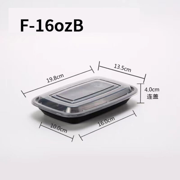 Rectangular Containers with Dome Lids