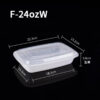 Rectangular Containers with Dome Lids