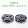 Round Compartment Containers