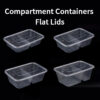 Compartment Containers (Flat Lids)