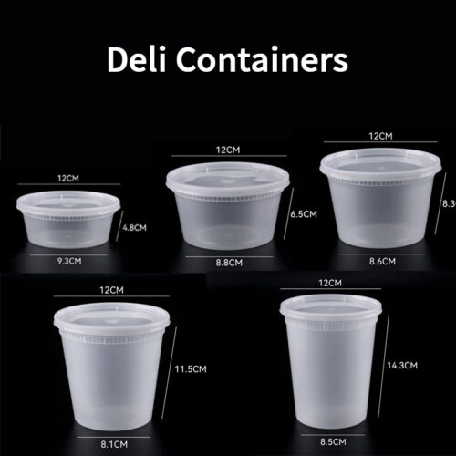 Deli Containers with Lids