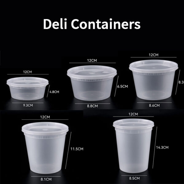 Deli Containers with Lids