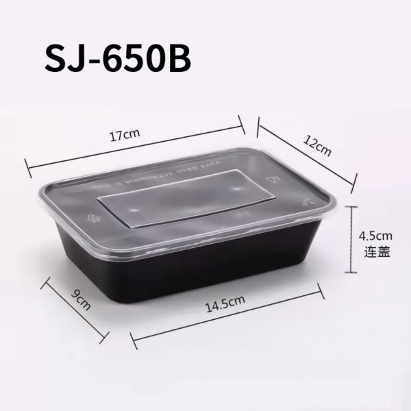 Rectangular Containers with Flat Lids