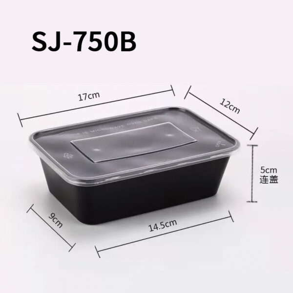 Rectangular Containers with Flat Lids